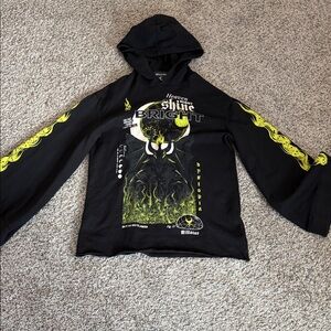Kill Star longline hoodie